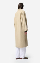 Charger l&#39;image dans la galerie, Vanessa bruno Manteau Bachir en Laine Beige Chine