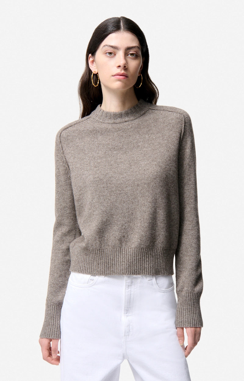 Vanessa bruno Pull Fresia en Yack Taupe