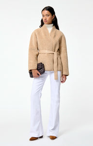 Vanessa bruno Veste Fur Biscuit