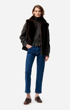 Charger l&#39;image dans la galerie, Vanessa bruno Blouson Furo sans Manches Brun