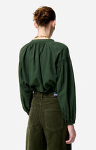 Charger l&#39;image dans la galerie, Vanessa bruno Blouse Nipoa Vert Fonce