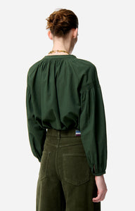 Vanessa bruno Blouse Nipoa Vert Fonce