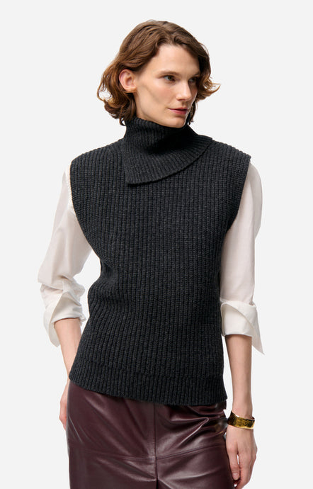 Vanessa bruno Pull Finley en Laine Anthracite