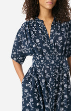 Charger l'image dans la galerie, Vanessa bruno Robe Giao Imprimé Floral Noir