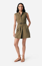 Charger l'image dans la galerie, Vanessa bruno Robe Gareth en Lin Vegetal