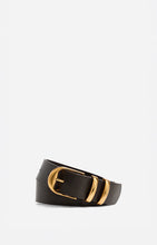 Charger l'image dans la galerie, Vanessa bruno Ceinture en Cuir 30 MM Chocolat