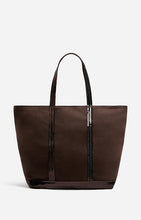 Charger l'image dans la galerie, Vanessa bruno Sac Cabas L en Cuir Chocolat