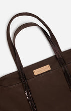 Charger l'image dans la galerie, Vanessa bruno Sac Cabas L en Cuir Chocolat