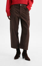 Charger l'image dans la galerie, Vanessa bruno Pantalon Cargo Cropped Café