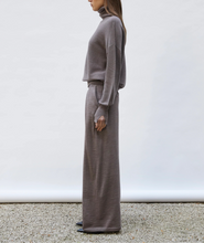 Charger l&#39;image dans la galerie, Molli Pull Nora Col Montant Châtaigne