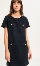 Charger l'image dans la galerie, Pablo Robe Calix en Laine Marine