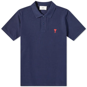 AMI Polo Ami de Coeur Bleu nautique