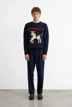 Charger l&#39;image dans la galerie, Edmmond Studios Pull Finot en Coton Navy