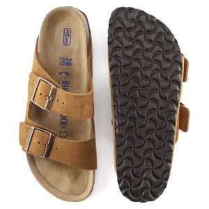 Birkenstock Sandales Arizona Etroite Suede Mink