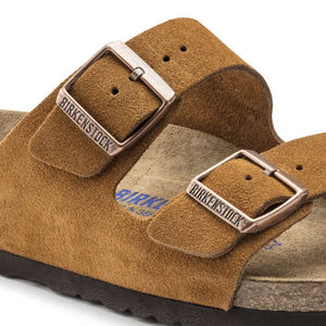 Birkenstock Sandales Arizona Etroite Suede Mink