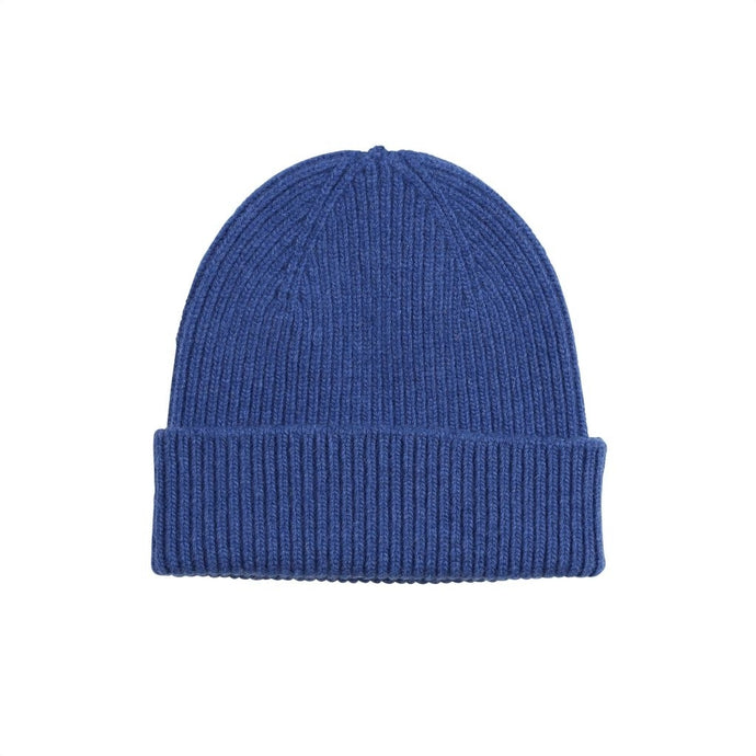 Colorful Standard Bonnet en Laine Royal blue