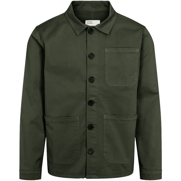Colorful Standard Veste Workwear Hunter Green