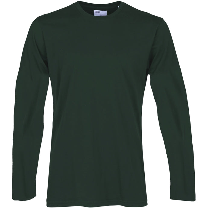Colorful Standard T-shirt Manches Longues Classic Hunter green