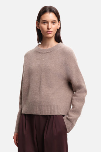 Margaux Lonnberg Pull Clive en Laine Light Stone