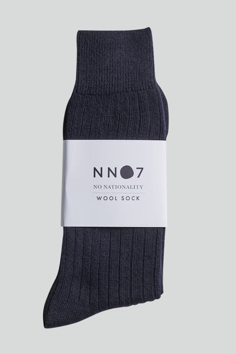 NN07 Chaussettes Laine Cachemire Dark navy
