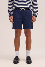 Charger l'image dans la galerie, NN07 Short Gregor en Tencel Navy Blue
