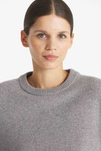 Charger l&#39;image dans la galerie, Le Mont Saint Michel Pull Salvino en Laine Cachemire  Grey