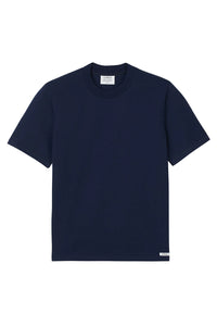 Le Minor T-shirt Oversize en Coton Marine