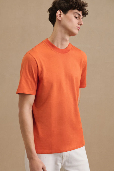Le Minor T-shirt Andy Orange Pastel