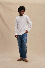 Charger l&#39;image dans la galerie, Le Minor T-shirt Manches Longues en Coton Blanc