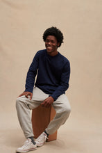 Charger l&#39;image dans la galerie, Le Minor T-shirt ML en Coton Marine