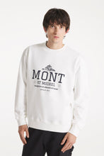Charger l&#39;image dans la galerie, Le Mont Saint Michel Sweatshirt Imprimé Ternal Off White