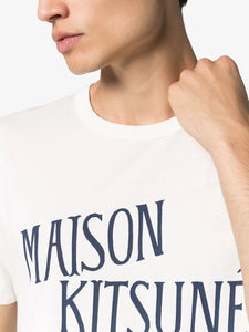 Maison Kitsuné T-shirt Palais Royal Latte