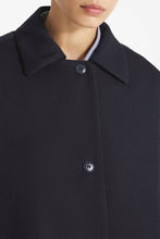 Charger l&#39;image dans la galerie, Le Mont Saint Michel Trench Magic en Laine Black