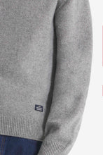 Charger l&#39;image dans la galerie, Le Mont Saint Michel Pull Samson en Laine Cachemire Grey
