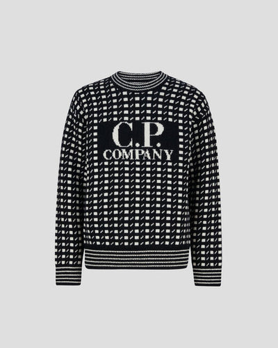 C.P. Company Pull Jacquard Wool Black