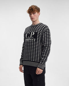 C.P. Company Pull Jacquard Wool Black