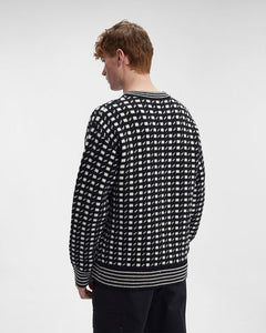 C.P. Company Pull Jacquard Wool Black