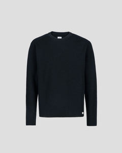 C.P. Company Pull Re Wool Logo Black