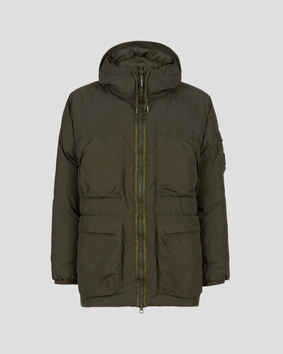 C.P. Company Parka Flatt Nylon Hooded Ivy green