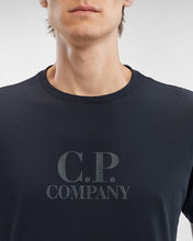 Charger l&#39;image dans la galerie, C.P. Company T-shirt Embossed Logo Total eclipse