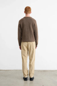 Edmmond Studios Pantalon Jorge en Velours Tan