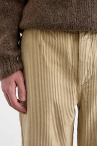 Edmmond Studios Pantalon Jorge en Velours Tan