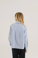 Charger l&#39;image dans la galerie, SacreCoeur Blouse Andrea Preppy Bleu