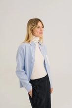 Charger l&#39;image dans la galerie, SacreCoeur Blouse Andrea Preppy Bleu