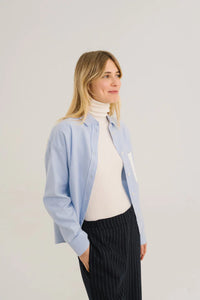 SacreCoeur Blouse Andrea Preppy Bleu