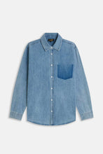 Charger l'image dans la galerie, Le Mont Saint Michel Chemise Colio Denim Bleach