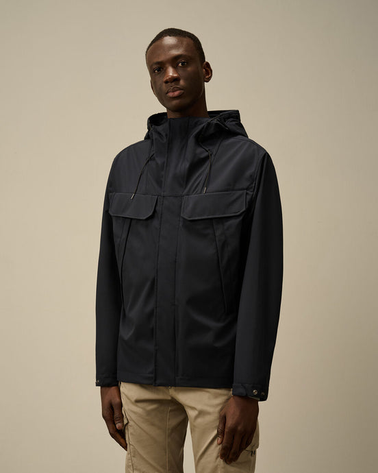 C.P. Company Veste Shell-R Double Pocket Goggle Total Eclipse