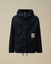 Charger l&#39;image dans la galerie, C.P. Company Veste Fili indigo Goggle Insignia Blue