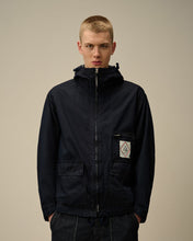 Charger l&#39;image dans la galerie, C.P. Company Veste Fili indigo Goggle Insignia Blue