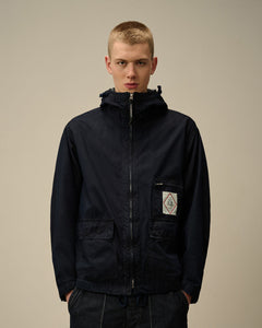 C.P. Company Veste Fili indigo Goggle Insignia Blue